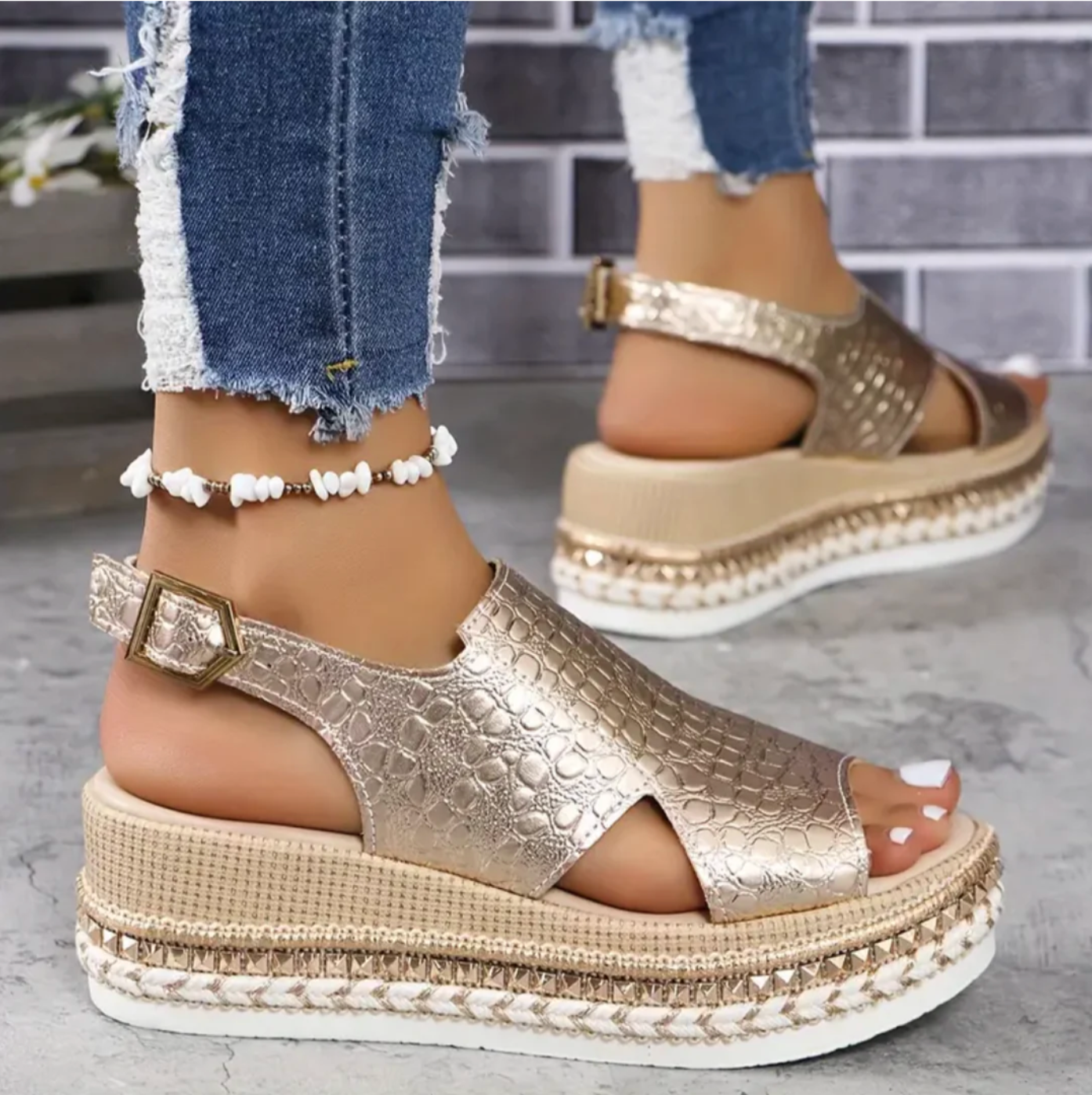Sandales élégantes pour femme avec design épuré