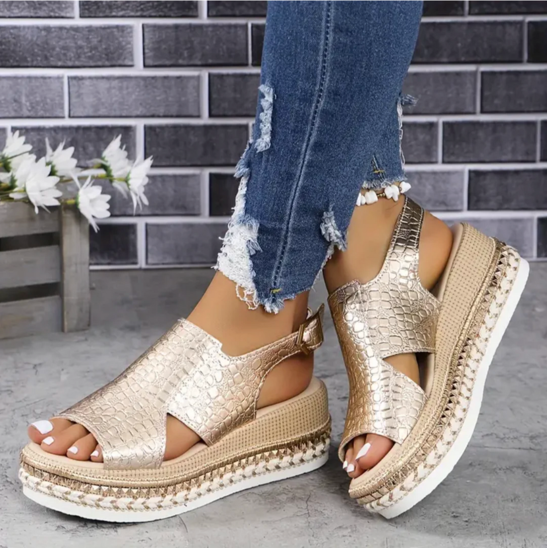Sandales élégantes pour femme avec design épuré