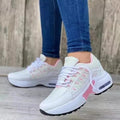 Tess | Chaussures Orthopédiques Élégantes Femme avec Soutien de la Voûte Plantaire en Tissu Respirant_blancrose